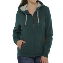 Cinch Heather Green Full Zip Sweatshirt for Women M