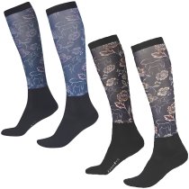 Kerrits Kids Dual Zone Boot Socks - Winter Bloom