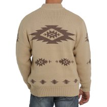 Cinch Men's Aztec Print Pullover Sweater XXL