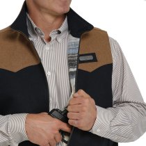 Cinch Men's Wooly Vest with Concealed Carry