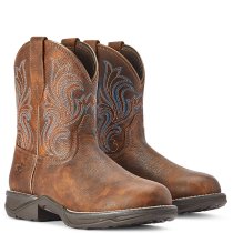 Ariat Anthem Round Toe Shortie Western Boots