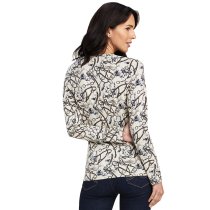 Ariat Melange Print Long Sleeve T-Shirt L