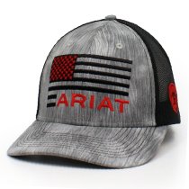 Ariat Flag Shield Logo Ball Cap