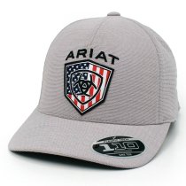 Ariat Snap Back FlexFit 110 USA Flag Ball Cap