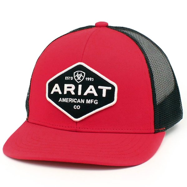 Ariat Snap Back Logo Patch Ball Cap