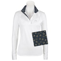 RJ Classics Maddie 37.5 English Show Shirt Horseshoes