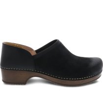 Dansko Brenna Burnished Suede Clogs