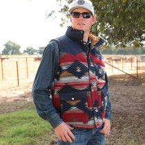 Cinch Puffer Quilted Twill Vest for Men L