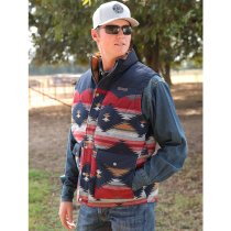 Cinch Puffer Quilted Twill Vest for Men L