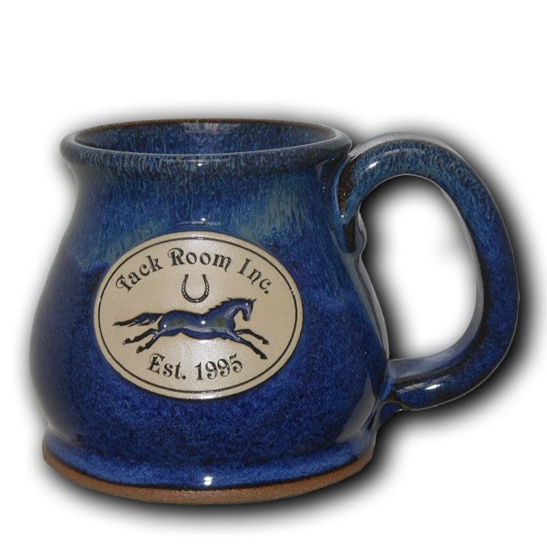 Tack Room Inc Stoneware Mug Blue