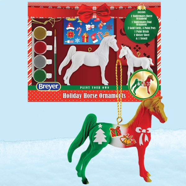 Breyer Paint Your Horse Ornament Craft Kit