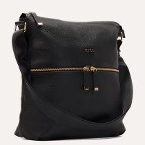 Kiko Leather Zip Tote