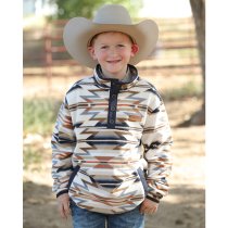 Cinch Printed Fleece Pullover for Boys S