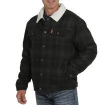 Men’s outerwear from Ariat, Cinch & Outback Trading — softshell jackets, vests & winter coats.
