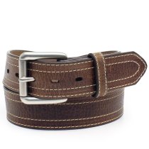 Ariat 1 1/2 Double Stitch Leather Brown Belt