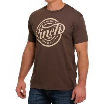 Cinch Brown T-Shirt for Men