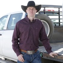 Cinch Paisley Western Shirt for Men L