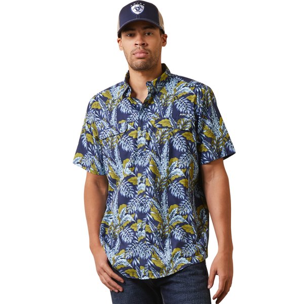 Ariat VentTEK Outbound Print Fitted Shirt for Men