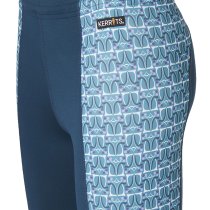 Kerrits Kids Performance Tights Lagoon with Peacock Iron Print XS, S