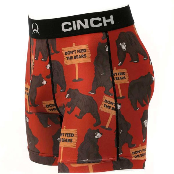 Cinch 6 Inch Boxer Briefs - Don't Feed The Bears