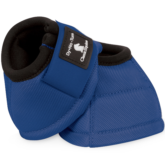 Classic Equine Dyno No-Turn Bell Boots Blue L