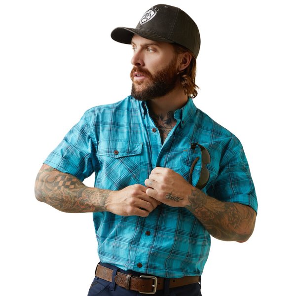 Ariat Rebar Made Tough DuraStretch Work Shirt for Men XL