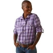 Ariat Rebar Made Tough DuraStretch Shirt - Women L