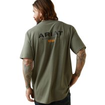 Ariat Rebar Cotton Strong Logo Work T-Shirt XL