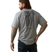 Ariat Rebar Cotton Strong American Outdoors T-Shirt