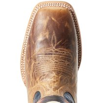 Ariat Real Deal Wide Square Toe Western Boots