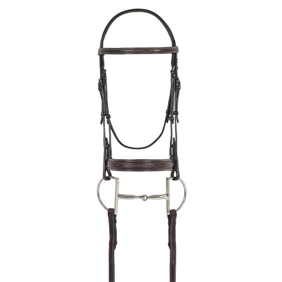 Ovation Elite Collection Fancy Raised Wide Nose Bridle
