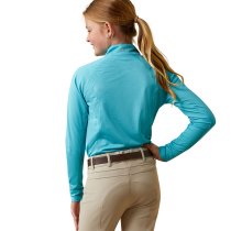 Ariat Girl's Sunstopper 2.0 1/4 Zip Baselayer Shirt