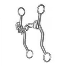 Classic Equine Rickey Green Long Shank Chain Bit
