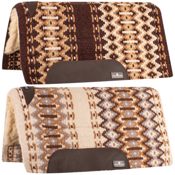 Classic Equine Sensorflex Wool Straight Top Saddle Pad