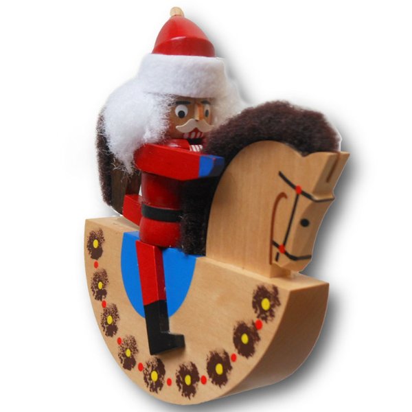 Nutcracker Horse and Santa Claus