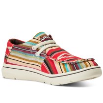 Ariat Youth Hilo Shoes in Pastel Serape 4, 5