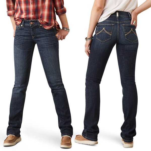Ariat REAL Aubree Perfect Rise Straight Leg Jeans
