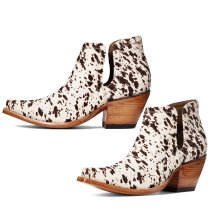 Ariat Dixon Western Boots - Cow Hair On