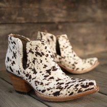 Ariat Dixon Western Boots - Cow Hair On
