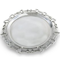 Equestrian Round Tray - 12 Inches