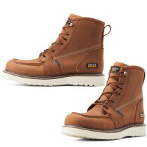 Ariat Rebar Wedge 6" H2O Work Boots 10.5D