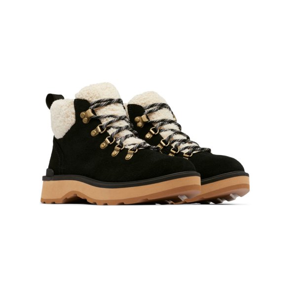 Sorel Hi Line Hiker Cozy Boots Black