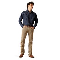 Ariat M7 Grizzly Straight Leg Jeans Dark Khaki