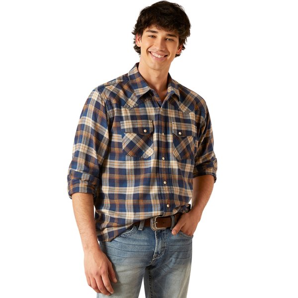 Ariat Hutton Retro Snap Shirt for Men L