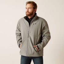 Ariat Men's Logo 2.0 Softshell Jacket Grey