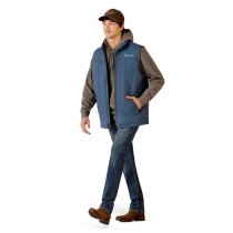 Ariat Men's Crius Vest Steely Blue