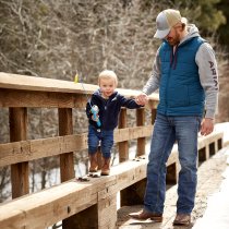 Ariat Men's Crius Vest Steely Blue
