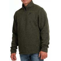 Cinch Men's Quarter Zip Sweater Pullover