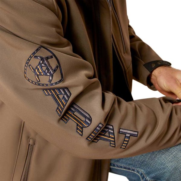Ariat Men's Logo 2.0 Softshell Jacket - Bark