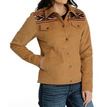 Cinch Corduroy Trucker Womens Jacket L